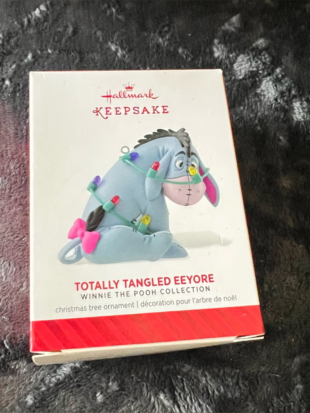 Hallmark Keepsake Ornament 2014 Totally Tangled Eeyore Christmas New Old Stock